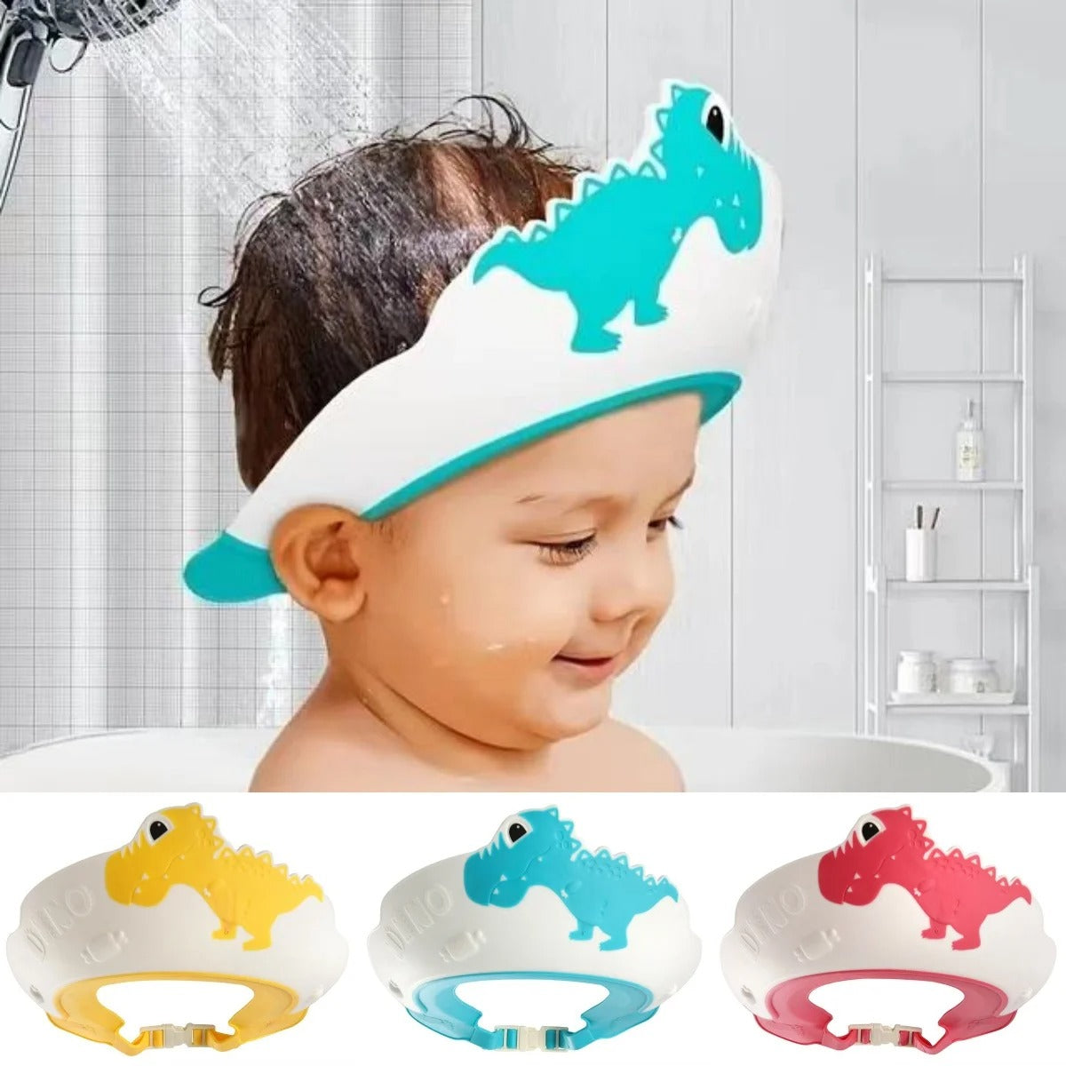 כובע שמפו מתכוונן לילדים ותינוקות