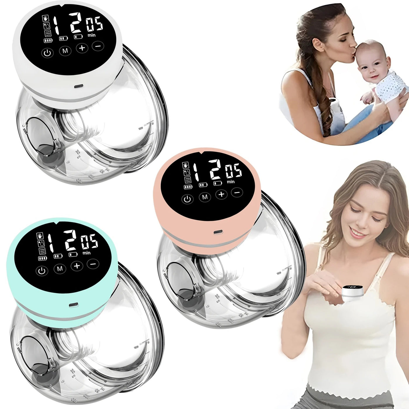 משאבת חלב ניידת חשמלית