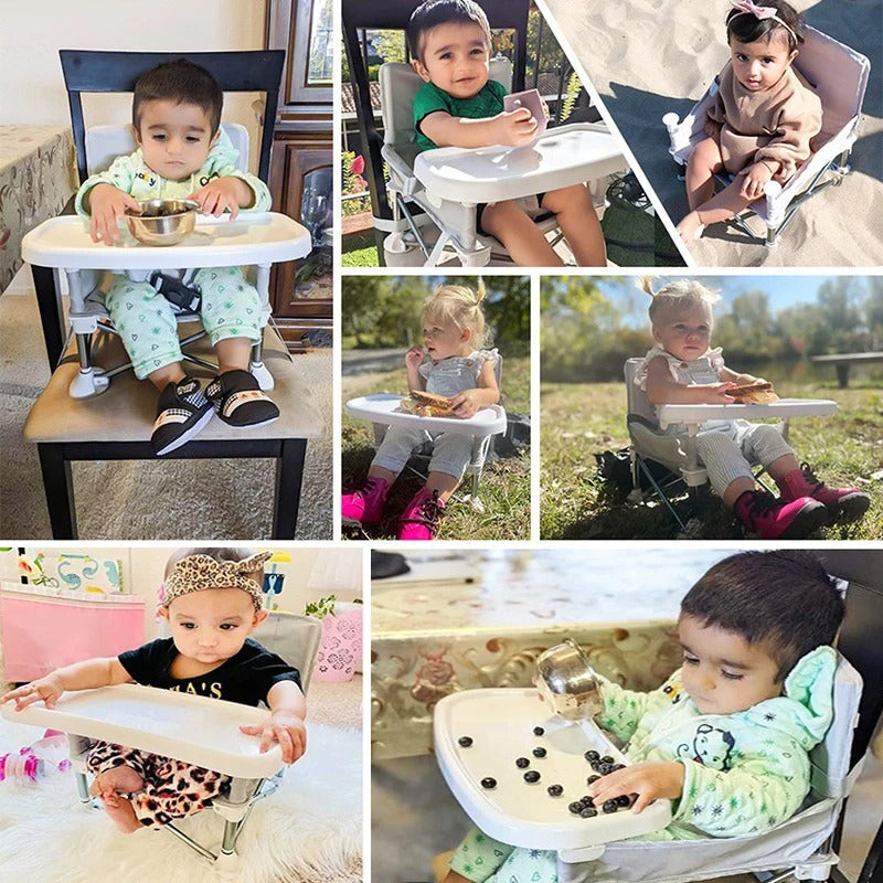 מושב משפר כיסא אוכל נייד