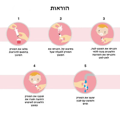 ערכת מזין אוראלי לתינוק